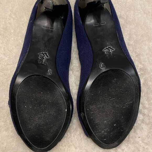 Show Sale🔥Fioni Flannel 3D Flower Open Toe Pumps - Picture 5 of 7